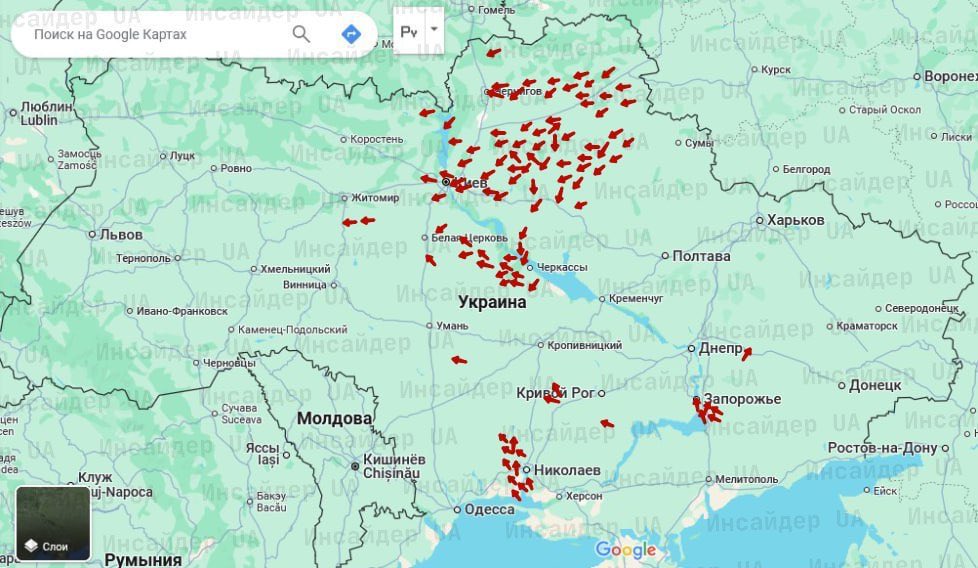 RabbiUkraine's tweet photo. More than 80 russian-iranian large "Shahed" drones are currently attacking peaceful cities of Ukraine. There were also ballistics launches.

I pray that no one will get hurt 🙏🏻🙏🏻🙏🏻 https://t.co/6Fk6sbhvXZ