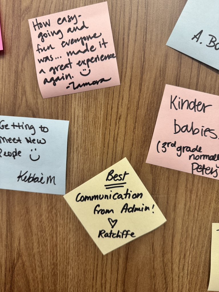 AGFaubs's tweet image. Gratitude, appreciation and laughter are best when shared. ☀️💕🫶🏼
#KSAT
@KatyISD
@KatyOOL
@c_sang18
@SBoiarsky