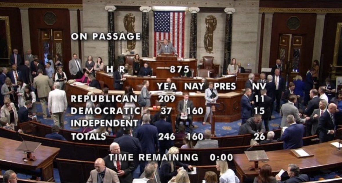 Today, the House passed a bill to allow for the immediate deportation of illegal aliens convicted of drunk driving.

Another easy yes vote for those with common sense.

160 Democrats disagree.