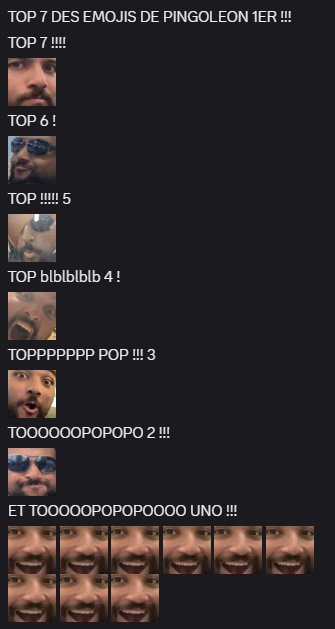 NKN | 𝕏evilHaxx (@xevilh) on Twitter photo <a href="/FXTIPLOUF/">PINGOLEON 1er</a> à trop d'émoji de ça tête ! c'est trop rigolo ! Voilà mon top 7 ! Et vous ?! <a href="/FXTIPLOUF/">PINGOLEON 1er</a> à trop d'émoji de ça tête ! c'est trop rigolo ! Voilà mon top 7 ! Et vous ?!