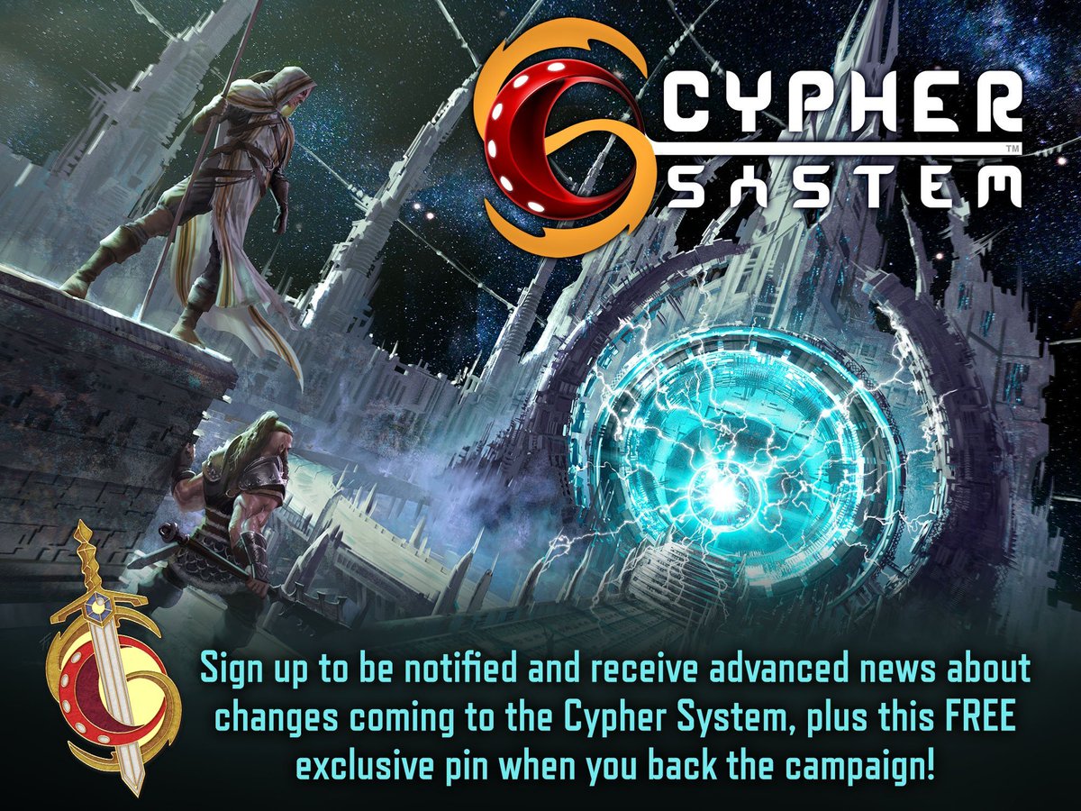 Let's speculate about the possible changes with the Cypher System! Join us tonight as the CU discusses the latest announcement from <a href="/MonteCookGames/">Monte Cook Games</a>. Join us tonight at 10 PM EST and join the discussion. twitch.tv/cypherunlimite…