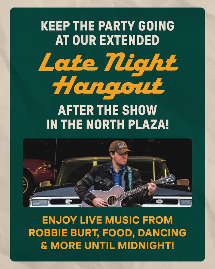 Hollywood Casino Amphitheater (@hollywoodampstl) on Twitter photo THIS SATURDAY ๐ถ <a href="/outlawmusicfest/">Outlaw Music Festival</a> returns! Get last minute tix ๐ livemu.sc/4ls40qf
๐ 2PM โ Parking
๐๏ธ 3PM โ Gates
๐ต 4PM โ Show
โ๏ธ Stay cool & hydrated! Bring your refillable water bottle to use at the YETI Hydration Stations.
โ Venue policies: livemu.sc/4jULKEC THIS SATURDAY ๐ถ <a href="/outlawmusicfest/">Outlaw Music Festival</a> returns! Get last minute tix ๐ livemu.sc/4ls40qf
๐ 2PM โ Parking
๐๏ธ 3PM โ Gates
๐ต 4PM โ Show
โ๏ธ Stay cool & hydrated! Bring your refillable water bottle to use at the YETI Hydration Stations.
โ Venue policies: livemu.sc/4jULKEC