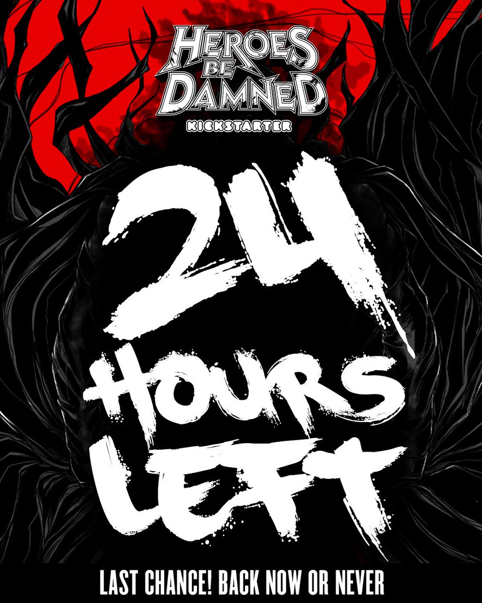 247ComicsHQ's tweet image. Less than a day left. Join now. Link in bio
#247Comics #Kickstarter