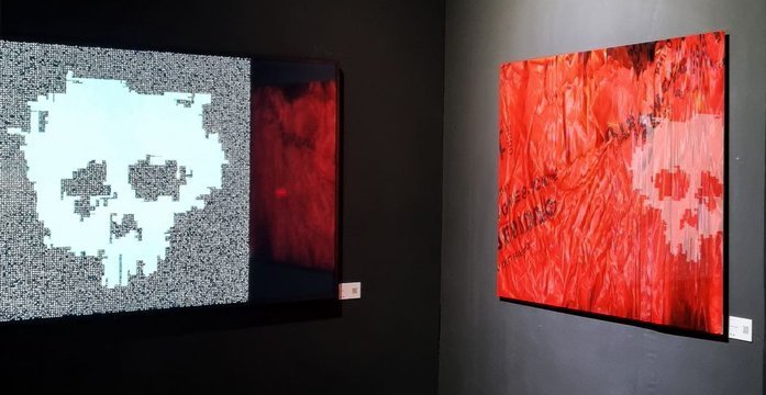 Benoit ⚡️⛓️ Cypherdude #101 (@bnoiitc) on Twitter photo From <a href="/museumcryptoart/">Museum of Crypto Art (LeMoCA)</a> expo at Iham in Han. 2023:
2018 masterpieces from The King and the Pope reflecting each other
<a href="/XCOPYART/">XCOPY 🏴</a>
<a href="/MattiaC/">Mattia Cuttini 🖨️◼️📄</a>
(No surprise the Museum is French, the King is english and the Pope is italian) From <a href="/museumcryptoart/">Museum of Crypto Art (LeMoCA)</a> expo at Iham in Han. 2023:
2018 masterpieces from The King and the Pope reflecting each other
<a href="/XCOPYART/">XCOPY 🏴</a>
<a href="/MattiaC/">Mattia Cuttini 🖨️◼️📄</a>
(No surprise the Museum is French, the King is english and the Pope is italian)