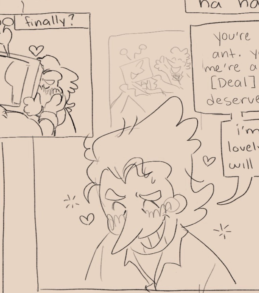 real sneak peaks! hooray! i made myself cry while drawing the ending! 