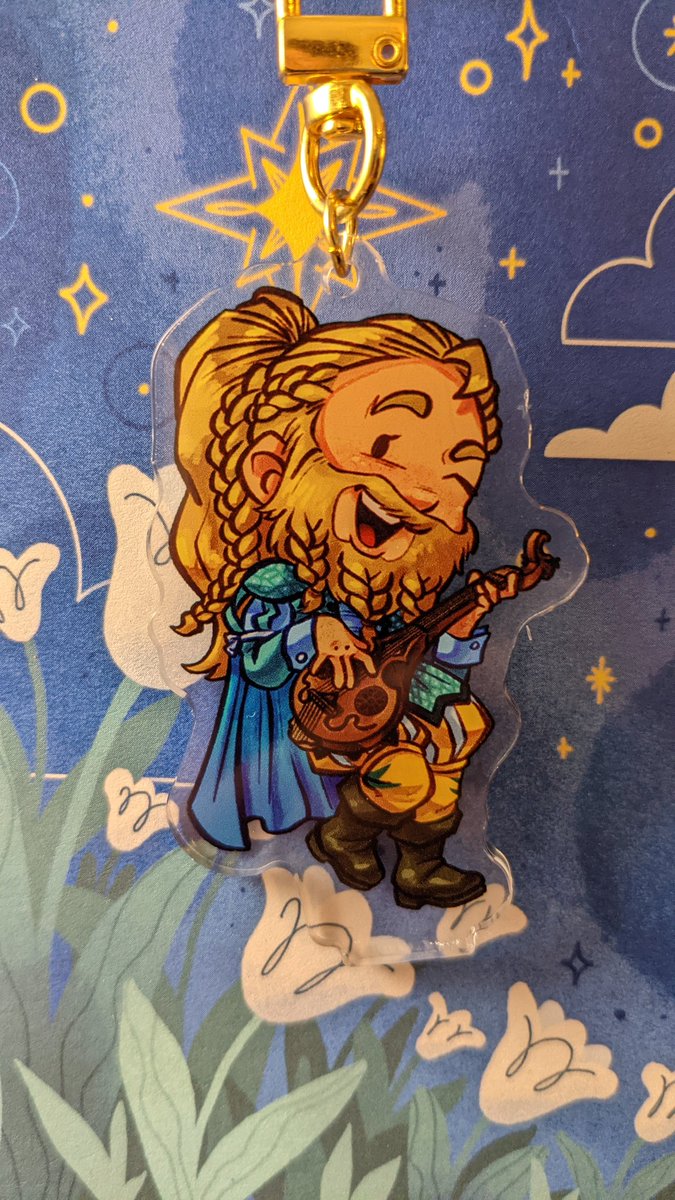 MDoebling's tweet image. Got a custom BG3 charm commission from @clarabellumsart 🥹🥹🥹 my girl looks amazing (and the squad!!!)