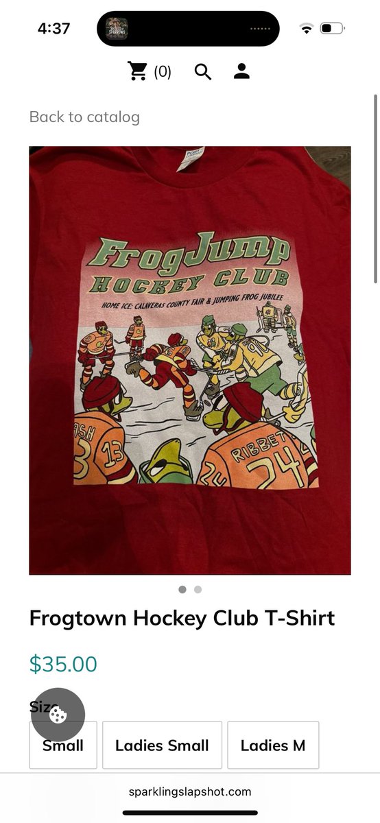 Limited Edition Frog Jump Hockey Club shirts in collaboration with <a href="/painacotta/">erin</a> are now available!!

sparklingslapshot.com/shop/Frogtown-…