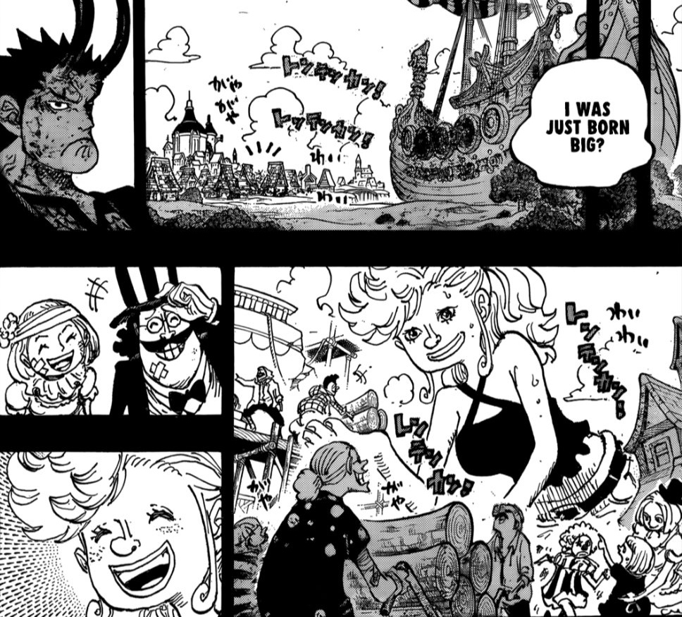 Rainboweemart's tweet image. Oh my they&apos;re so sweet.! 🥺🥺 my whole view of Harald changed after reading this ch now I&apos;m sad he&apos;s dead :(

also troops where true love makes a man better&amp;gt;&amp;gt;&amp;gt; 
#ONEPIECE1153
#ONEPIECE1153SPOILERS