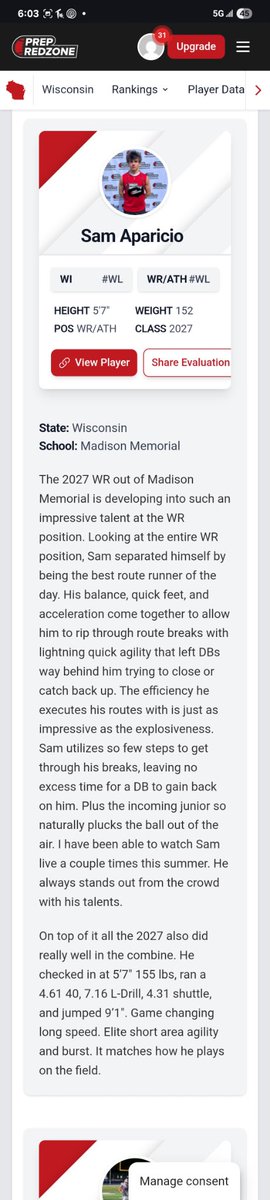 Sam aparicio (@samaparicio10) on Twitter photo Thank you <a href="/PrepRedzone/">Prep Redzone π</a> and <a href="/MJ_NFLDraft/">Mark Johnson</a> for the write up! <a href="/CoachAdamSmith/">Adam Smith</a> <a href="/NWahlScouting/">Nate Wahl</a> <a href="/Rivals/">Rivals</a> <a href="/austinthecoach/">Austin Battaglia</a> <a href="/247recruiting/">247Sports Recruiting</a> Thank you <a href="/PrepRedzone/">Prep Redzone π</a> and <a href="/MJ_NFLDraft/">Mark Johnson</a> for the write up! <a href="/CoachAdamSmith/">Adam Smith</a> <a href="/NWahlScouting/">Nate Wahl</a> <a href="/Rivals/">Rivals</a> <a href="/austinthecoach/">Austin Battaglia</a> <a href="/247recruiting/">247Sports Recruiting</a>