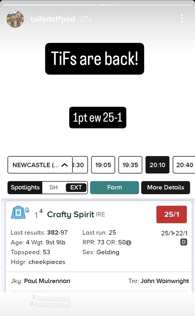 Our P&amp;L is still over 50pts up YTD and we have another big price fancy for tomorrow! #horseracing #HorseRacingTips