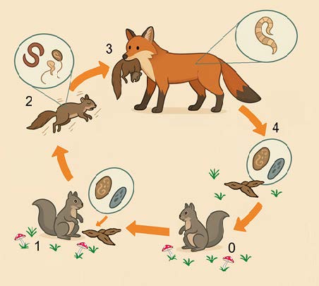 Asociación Mexicana de Mastozoología AC (@ammacmammex) on Twitter photo Les invitamos a conocer "El valor ecológico del parasitismo" en el artículo escrito por Angela A. Camargo-Sanabria, César Hernández-Urbina y Jesús A. Fernández, recién publicado en Therya ixmana 4(3): theryaixmana.mastozoologiamexicana.com/index.php/ther…
Ilustración: César Hernández-Urbina
<a href="/UACHMx/">UACH</a> Les invitamos a conocer "El valor ecológico del parasitismo" en el artículo escrito por Angela A. Camargo-Sanabria, César Hernández-Urbina y Jesús A. Fernández, recién publicado en Therya ixmana 4(3): theryaixmana.mastozoologiamexicana.com/index.php/ther…
Ilustración: César Hernández-Urbina
<a href="/UACHMx/">UACH</a>