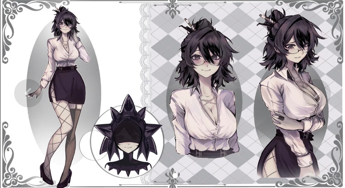 Ironsveil's tweet image. Hi! (&gt;/////&lt; ")
I’m Iron’s Veil — the first Iron Maiden VTuber.
Disguised as a psychologist, I help grieving patients by entering their restless dreams and guiding them through the darkness.
I’m not here to haunt them — though sometimes, it might feel that way…
── I hope we…