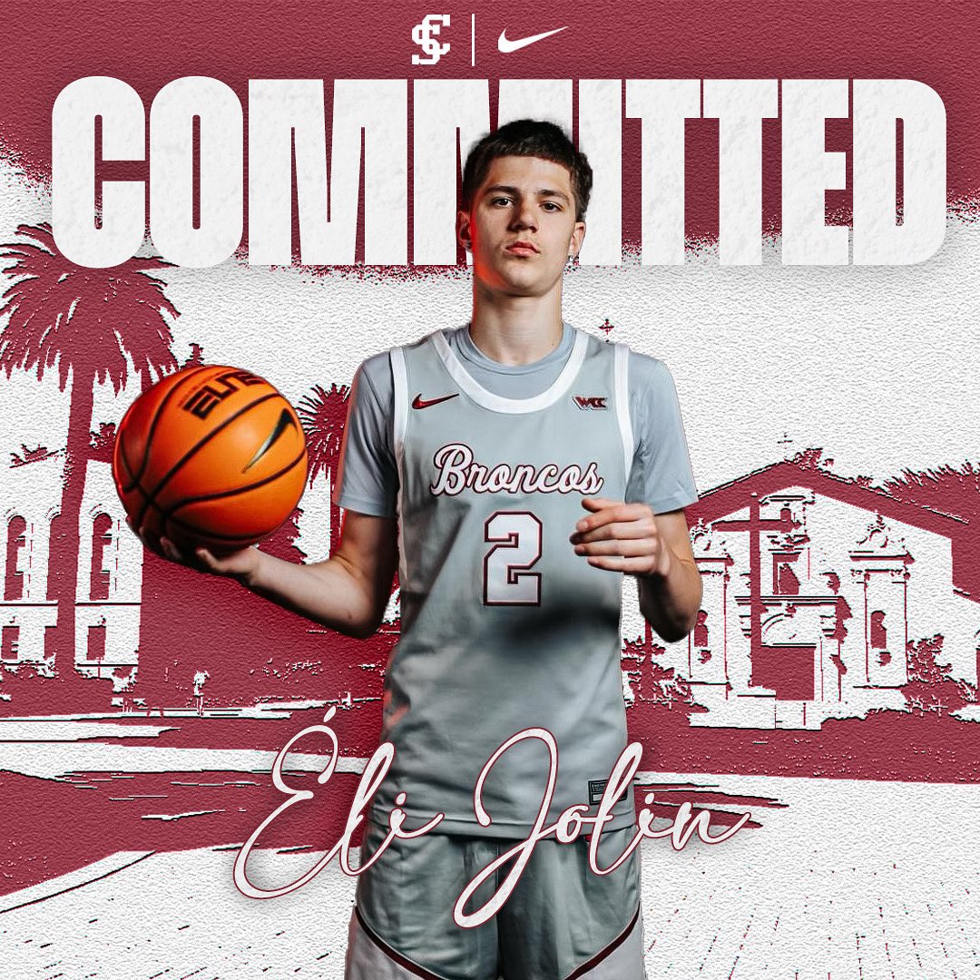 Josh Millican (@themapleminute) on Twitter photo NEWS: 6โ7 Eli Jolin has announced his commitment to <a href="/SantaClaraHoops/">Santa Clara Men's Basketball</a> per his Instagram page. NEWS: 6โ7 Eli Jolin has announced his commitment to <a href="/SantaClaraHoops/">Santa Clara Men's Basketball</a> per his Instagram page.