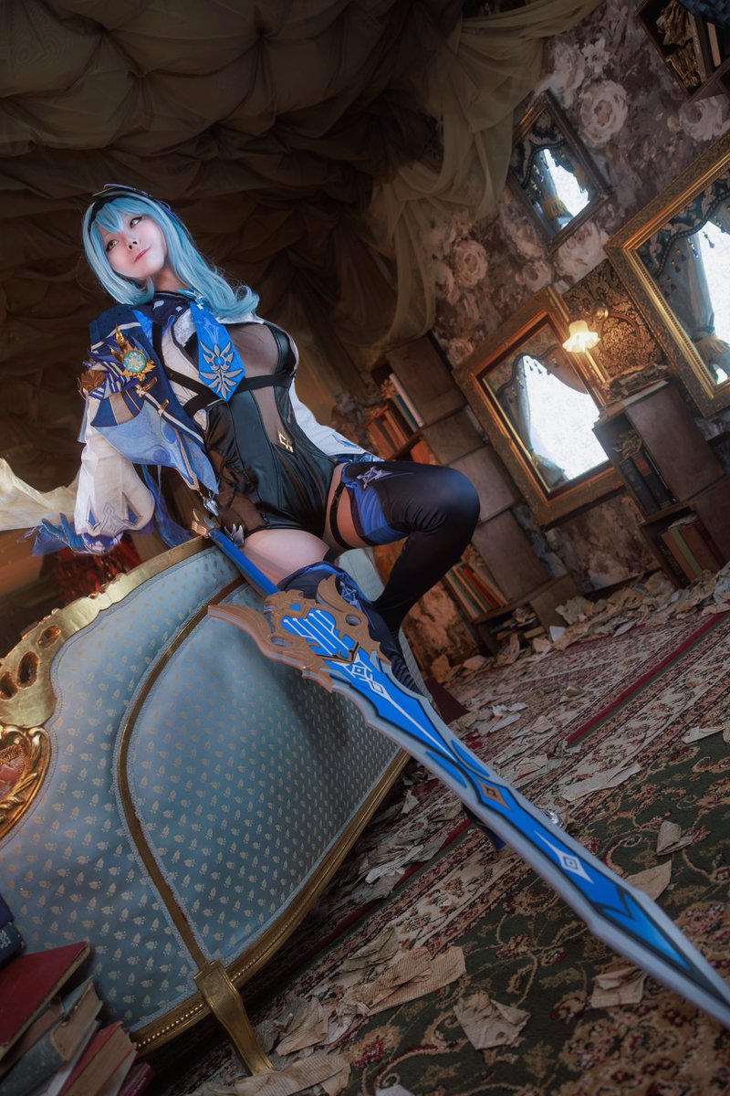 cosplay
原神　エウルア

人生の最も険しい分岐点にて、

　　　　その渇望が極致となれば、

　神の視線は降りる　それが神の目

📸<a href="/camshikata/">シカタ</a> 
#cosplay