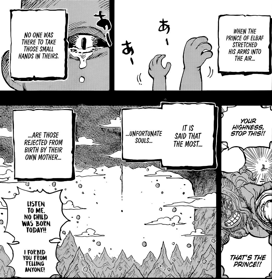 Rainboweemart's tweet image. God this&apos;s so heartbreaking.. this evil woman literally threw her newborn baby into the depths of the underworld.. I&apos;m horrified no wonder Loki turned the way he is. what a tragedy.. 💔💔

#ONEPIECE1153 
#ONEPIECE1153SPOILERS