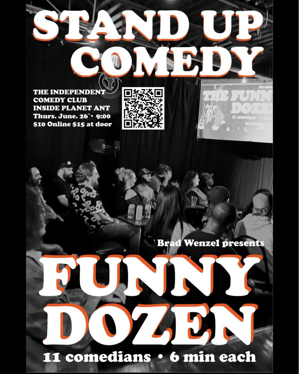 Detroit: Funny Dozen 9:00 head over there