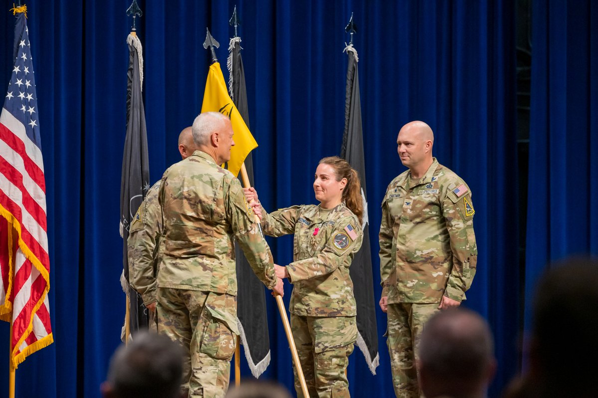 SLDelta45's tweet image. Today, we proudly conducted the SLD 45 Change of Command ceremony, as Brig. Gen. Kristin Panzenhagen passed the guidon to Col Brian Chatman.
Thank you to everyone who made this event a success.
Please join us in welcoming Col Chatman and his family to the Space Coast!