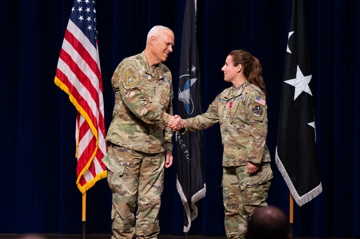 SLDelta45's tweet image. Today, we proudly conducted the SLD 45 Change of Command ceremony, as Brig. Gen. Kristin Panzenhagen passed the guidon to Col Brian Chatman.
Thank you to everyone who made this event a success.
Please join us in welcoming Col Chatman and his family to the Space Coast!