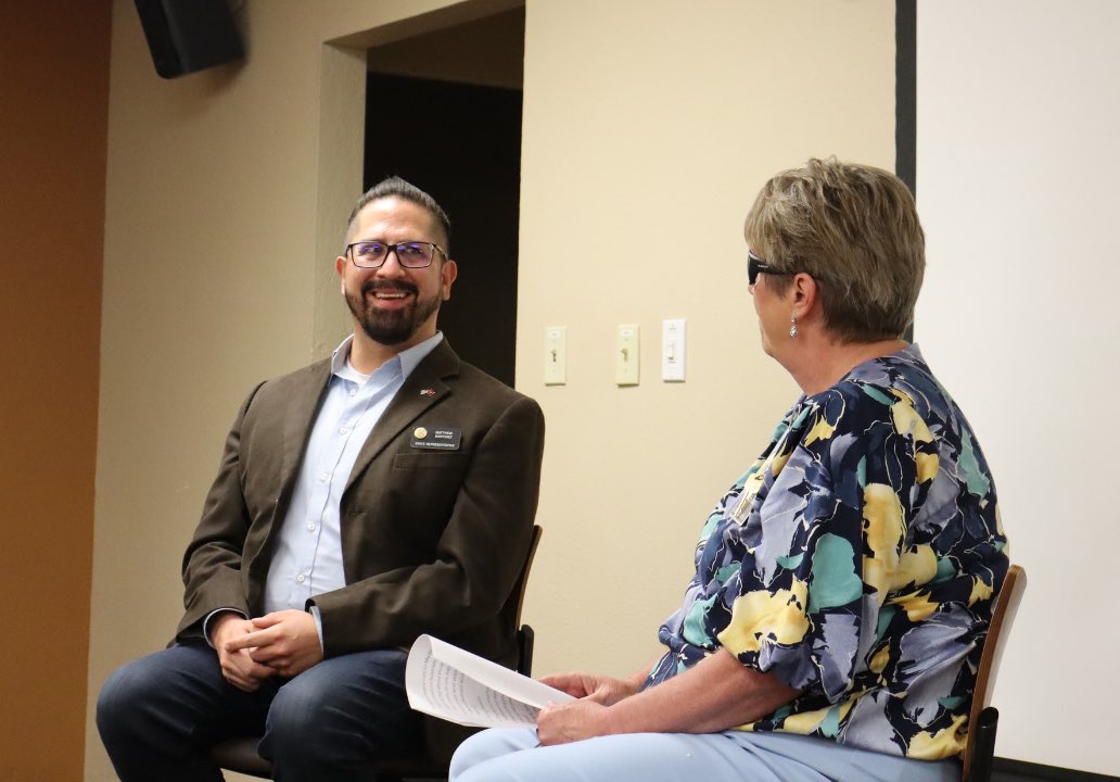 I am honored &amp; humbled for the recognition today from <a href="/SLVHealth/">SLVHealth</a>! It was also great to speak with staff &amp; take questions. I am proud to have sponsored SB-071 that preserved funding for our rural hospitals &amp; protected our rural pharmacies!

#teammartinez #honored #ruralhealthcare