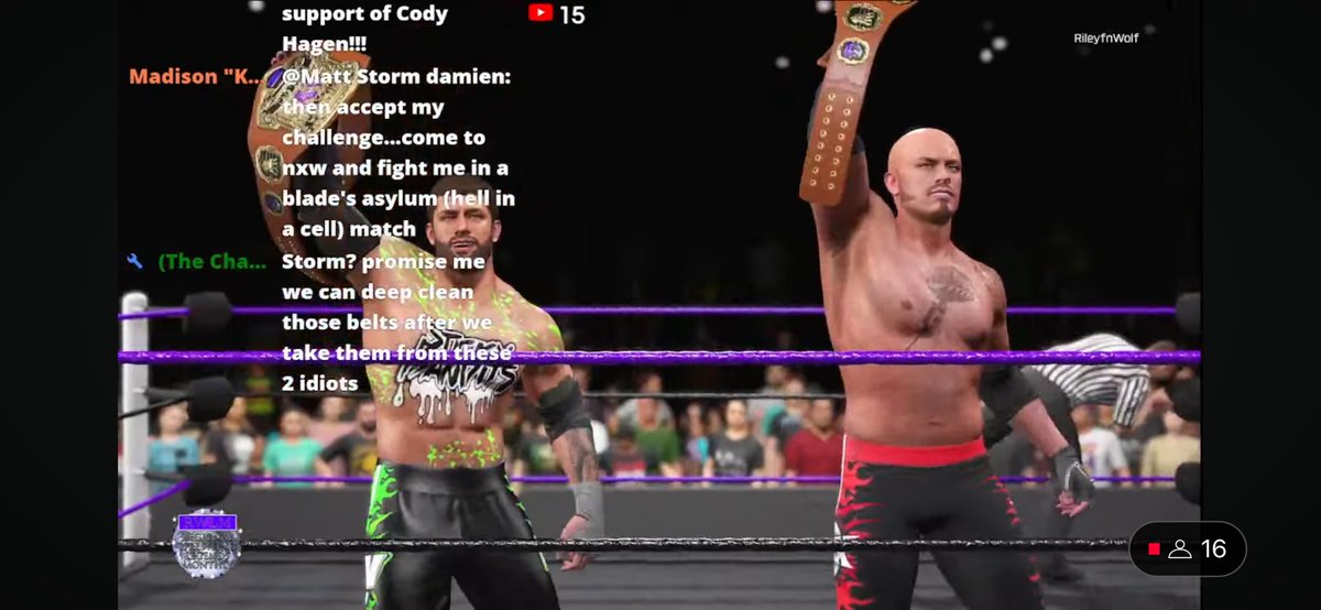 #AndNeeeeeewwwww RWLN TAG TEAM CHAMPIONS!!!!