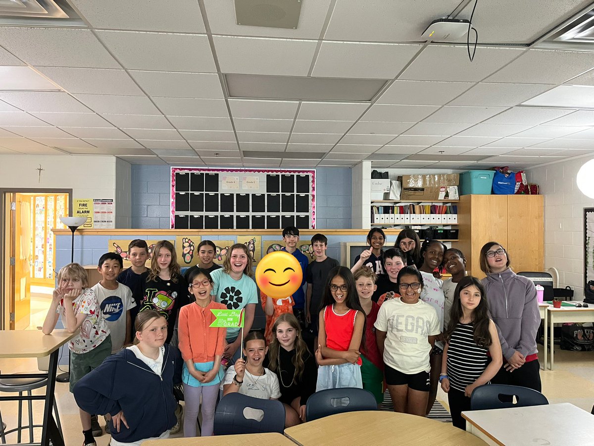 Last day of grade 5! <a href="/StAnneOCSB/">St. Anne School</a>