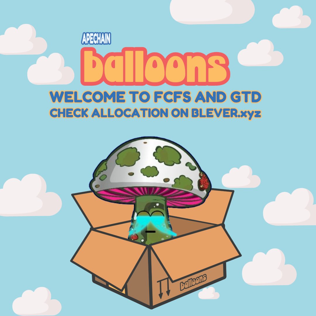 Balloons๐ (@balloonsonape) on Twitter photo Unexpected delivery! ๐ฆ
Nothing like a package you didn't know you ordered!
Balloons on Ape is pumped up to welcome <a href="/PsillyHeads/">PsillyHeads</a> to our inflated ranks! ๐
We lift off on the 27th @ 12 PM EST only on Blever. Unexpected delivery! ๐ฆ
Nothing like a package you didn't know you ordered!
Balloons on Ape is pumped up to welcome <a href="/PsillyHeads/">PsillyHeads</a> to our inflated ranks! ๐
We lift off on the 27th @ 12 PM EST only on Blever.