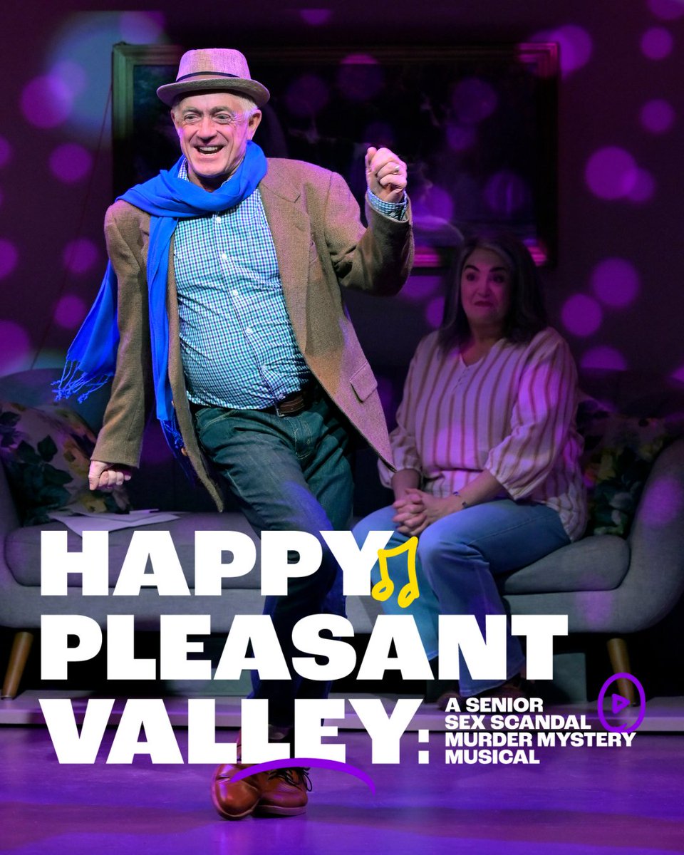We're dancing into the final weekend of Happy Pleasant Valley at Center REP! 🕺 Do you have your tickets yet? HPV must close THIS Sunday, June 29. 🎟️ CenterREP.org

📷: Kevin Berne
#centerrep #leshercenter #livetheatre #walnutcreek #HappyPleasantValley #newmusical