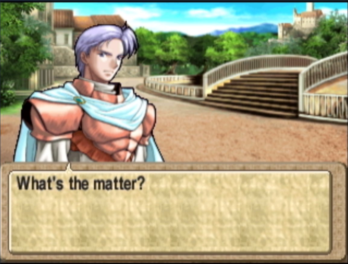 units who aren't plot important getting a presumably optional (if one dies?) scene where they comment on the main story. FE fans act very weird about this idea