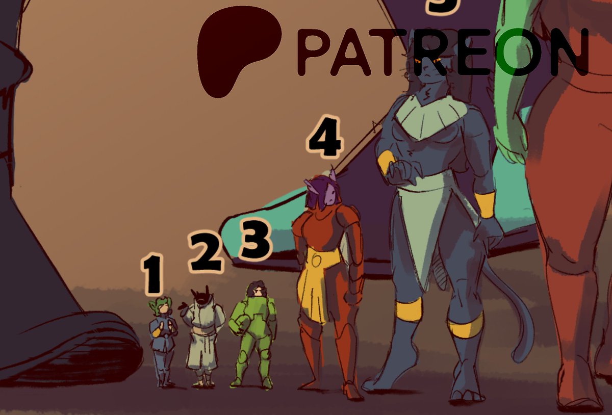 Reclusive_Ghost's tweet image. In case anyone is interested in the lore of my aliens, I have just uploaded on my page 👽🛸