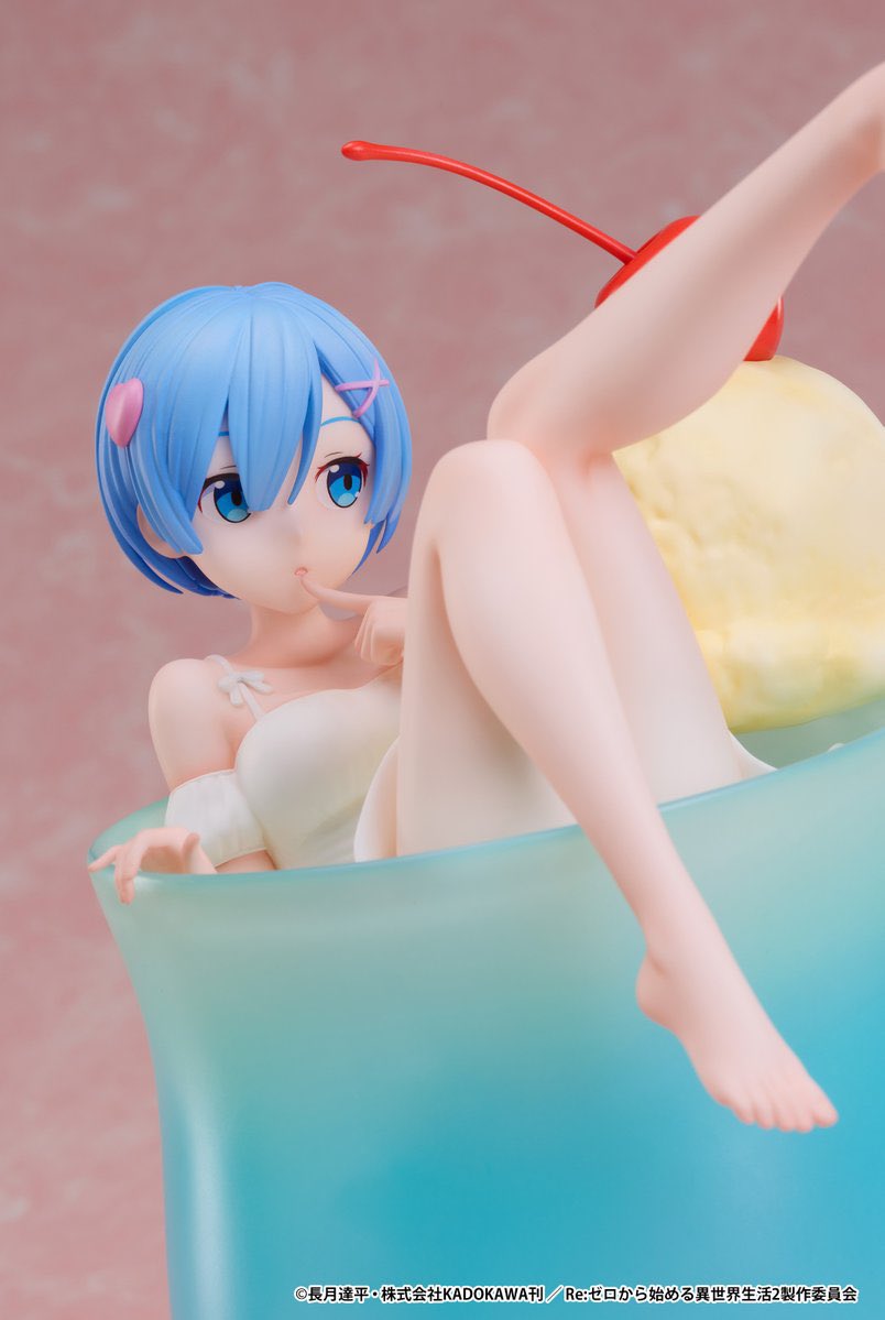 リゼロ　レム　ラム　クリームソーダ　ラウンドワン　限定　フィギュア　プライズ ラウンドワンアミューズメント［公式］ on X