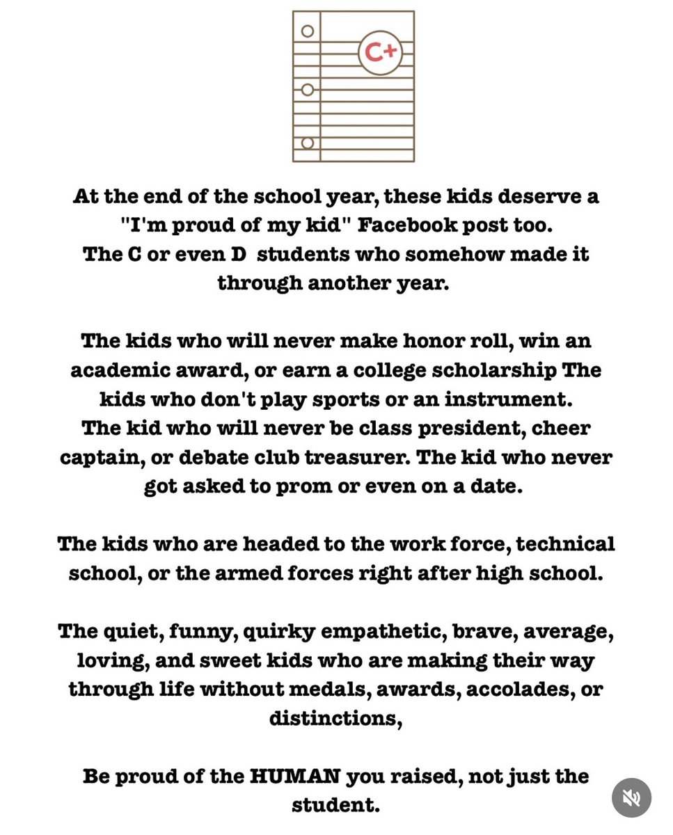 My kid has been with me now for four years. In Grades 6-8 she didn’t get a single grade- all Rs and Is for 3 straight yrs.

She missed the first half of Grade 9 due to anxiety but came back for mornings in semester 2. 

Y’all she just EARNED TWO high school CREDITS!
🥹🥹🥹❤️❤️❤️