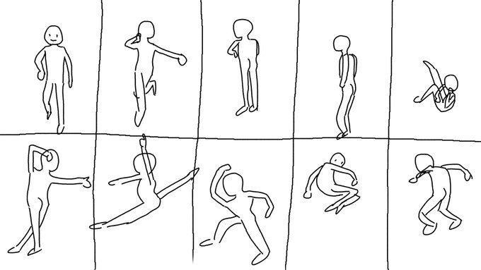 朝練その353。
体をねじった時にどう描けばいいのかわからん。 