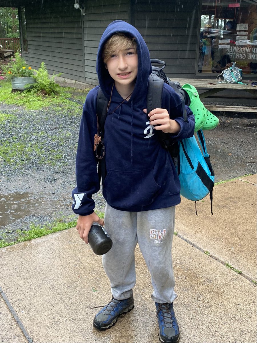 mfzerr's tweet image. My camper is tired- but thankfully he showered!
