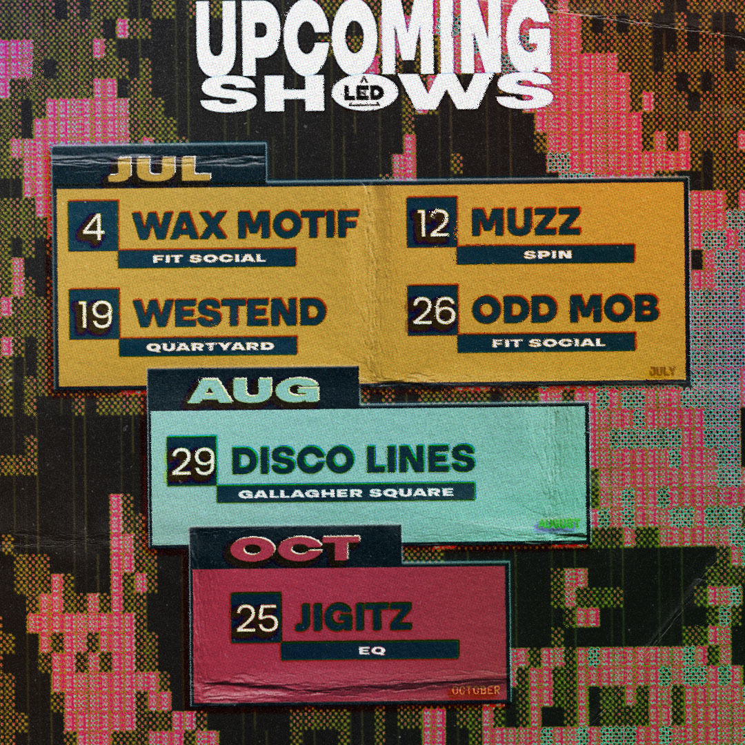 Full speed ahead 🔥 

Tickets at LEDpresents.com 🎟️