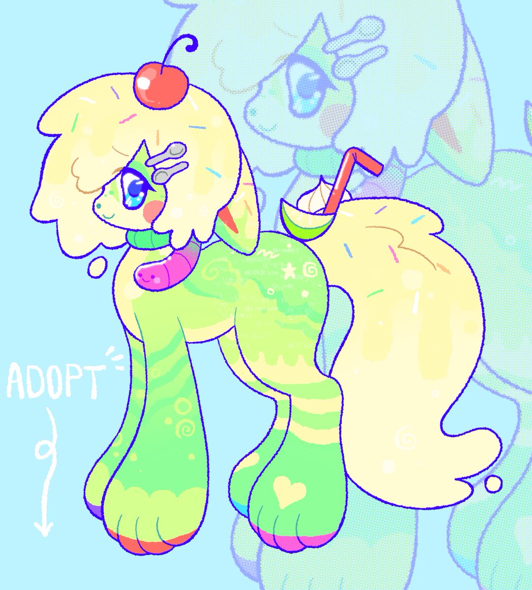 pwuchii's tweet image. ₊꒷꒦︶꒷🍈 melon float ꒦꒷‧ ↴