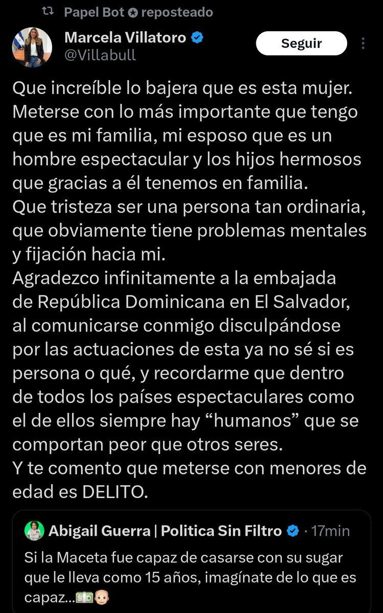 EL TIO NAYIB SV (@eltionayibsv) on Twitter photo HOY RESULTA QUE LA QUE PASA DIA Y NOCHE PUTIANDO Y LLAMANDO PENDEJO A LOS DIPUTADOS EXIGEN UNA DISCULPA DE REPUBLICA DOMINICANA 🤣🤣 ESTA MAJE SI ES SINVERGUENZA <a href="/Abbmassin/">AQUI ESTA TU TIERRA SV 🇸🇻</a> <a href="/Jennie_LunayMar/">✈︎Jennie✈︎</a> <a href="/waraujo64/">Walter Araujo y Toda la Verdad</a> <a href="/7Bicho24/">Bicho247</a> <a href="/Silvita_Sorian0/">Silvia..🇸🇻💙</a> <a href="/MrGamingTec/">El Nuevo El Salvador</a> HOY RESULTA QUE LA QUE PASA DIA Y NOCHE PUTIANDO Y LLAMANDO PENDEJO A LOS DIPUTADOS EXIGEN UNA DISCULPA DE REPUBLICA DOMINICANA 🤣🤣 ESTA MAJE SI ES SINVERGUENZA <a href="/Abbmassin/">AQUI ESTA TU TIERRA SV 🇸🇻</a> <a href="/Jennie_LunayMar/">✈︎Jennie✈︎</a> <a href="/waraujo64/">Walter Araujo y Toda la Verdad</a> <a href="/7Bicho24/">Bicho247</a> <a href="/Silvita_Sorian0/">Silvia..🇸🇻💙</a> <a href="/MrGamingTec/">El Nuevo El Salvador</a>