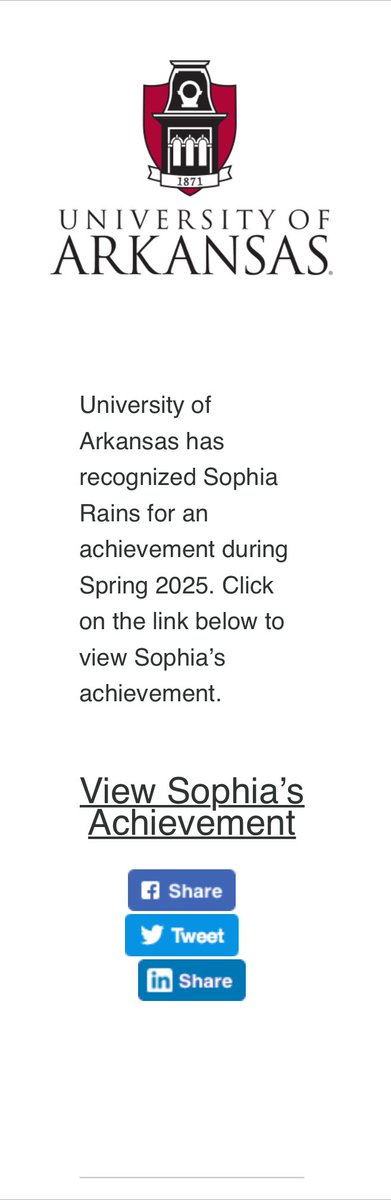 chipc3's tweet image. So proud of my step-daughter Sophie. She has always been respectful of the gifts she’s received and shows her appreciation by doing her best at school.