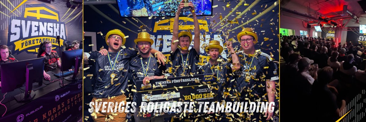 🏆 Sveriges bästa företag är korade 🏆

Efter en rekordsäsong i Svenska Företagsligan – 100+ företagslag anmälda, tittar- och sändningsrekord samt ett slutsålt finalevent – öppnar vi nu anmälan till HÖST 2025 (Säsong 7). Early-bird stänger redan i augusti!

💙 Ligan har redan