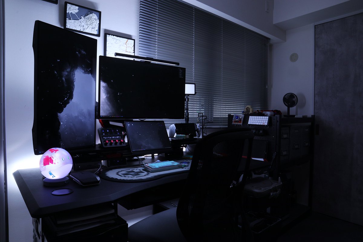 あさですく～今日は健康診断なので何も食べれず😨
アマゾン注文したのが早めに届けば午前中にモニタ裏改造したいなぁ・・・
#desksetup