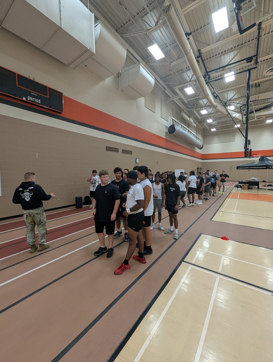 Huge shout out to the Army National Guard and Staff Sergeant Taylor for working with our guys and learning what teamwork really looks like!