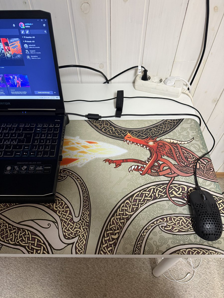 ForinCS2's tweet photo. After 9 years he can finally reast in peace @SteelSeries #dragonlore #counterstrike2 https://t.co/4tKhn3YXIc
