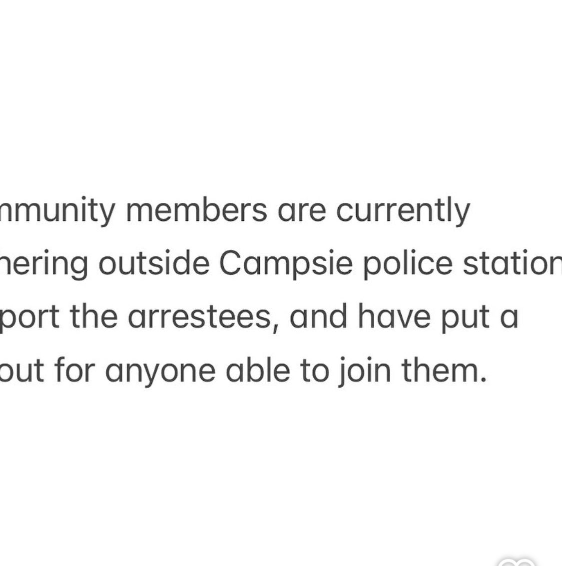 This morning in Sydney. Minns’ police out of control