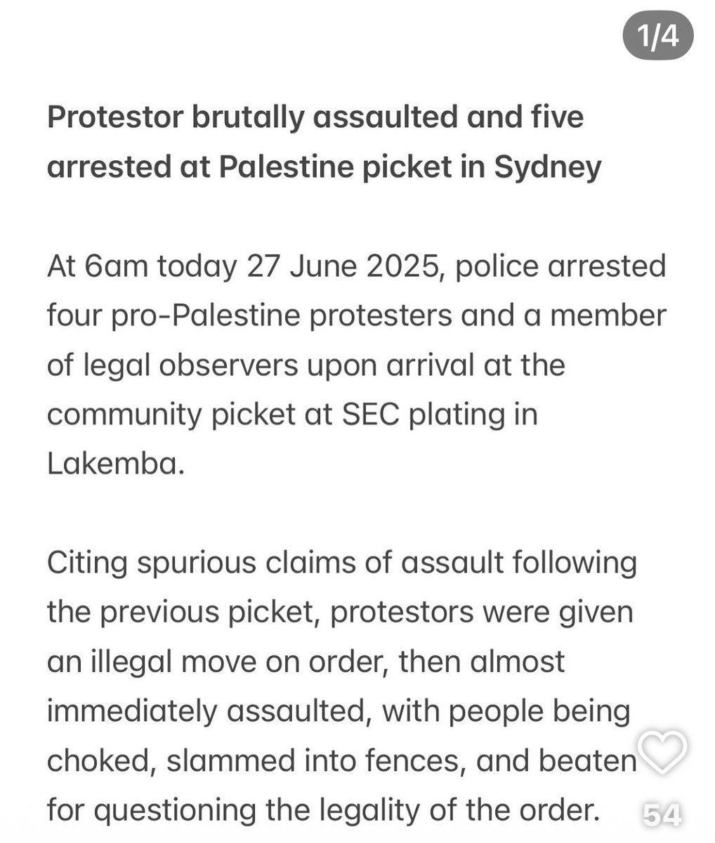 JuAvrilT's tweet photo. This morning in Sydney. Minns’ police out of control https://t.co/9B7lNtt2aO