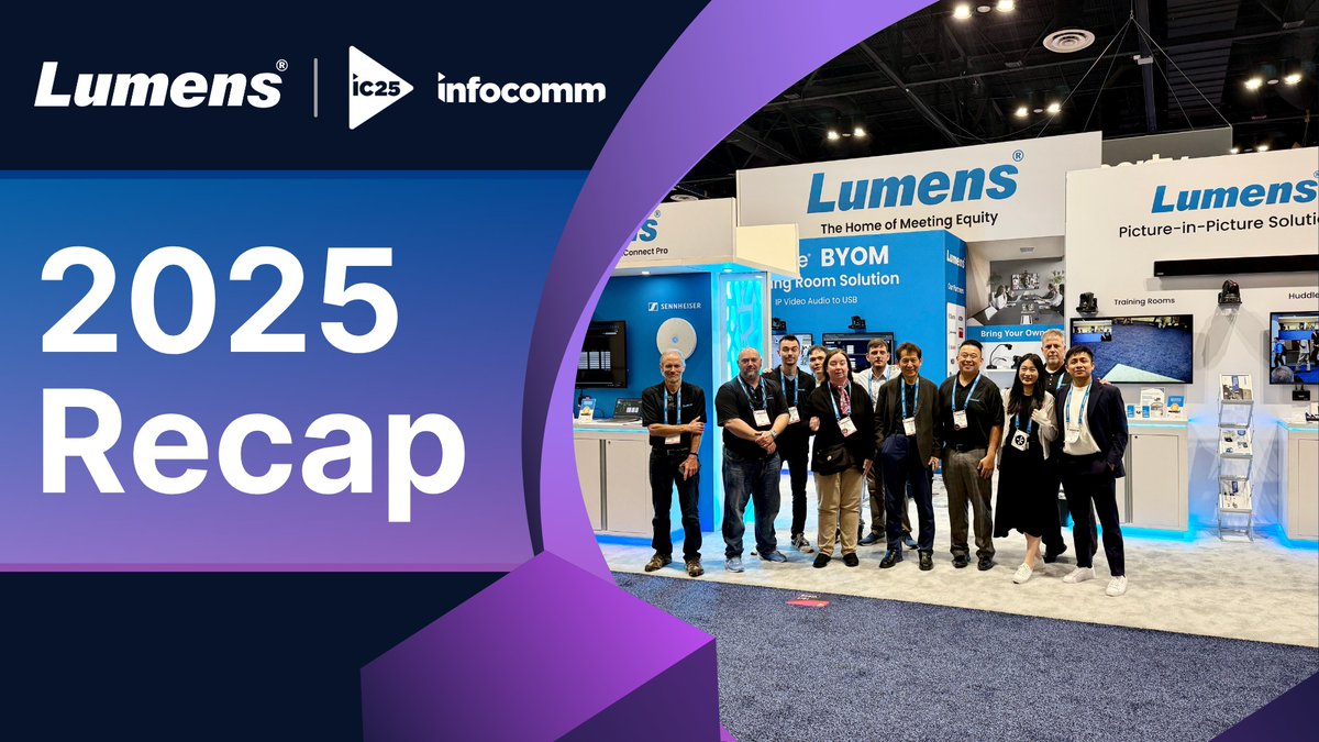InfoComm 2025 Recap Video! 
<a href="/InfoComm/">InfoComm</a> show 2025 was an incredible journey, and we’re excited to share the highlights with you! We showcased our latest #Dante BYOM, Zone Mode Speaker Tracking, PiP solutions and more
Watch now! 
youtube.com/watch?v=gFa2kU…
