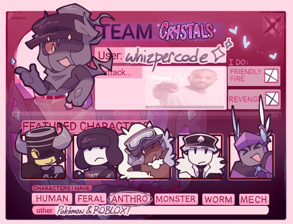 whizpercode's tweet image. yo oomfs im planning on doing some #artfight2025 this year