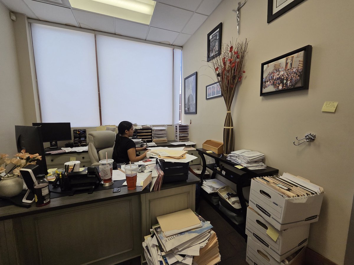 This is my Samantha. She'll be headed to the @University of Nebraska in a couple of months.  She's been working with me every Summer since 2020, even 3/4 of my staff left. Her gift to me (even though I'm paying her) is to leave my office organized. THANK YOU, Samantha!