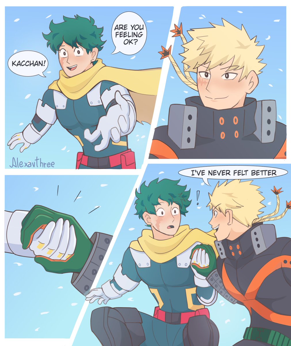alexavthree3's tweet image. It's so sweet to me! I had to do it!
#mha #deku #bakugou #bkdk #dkbk