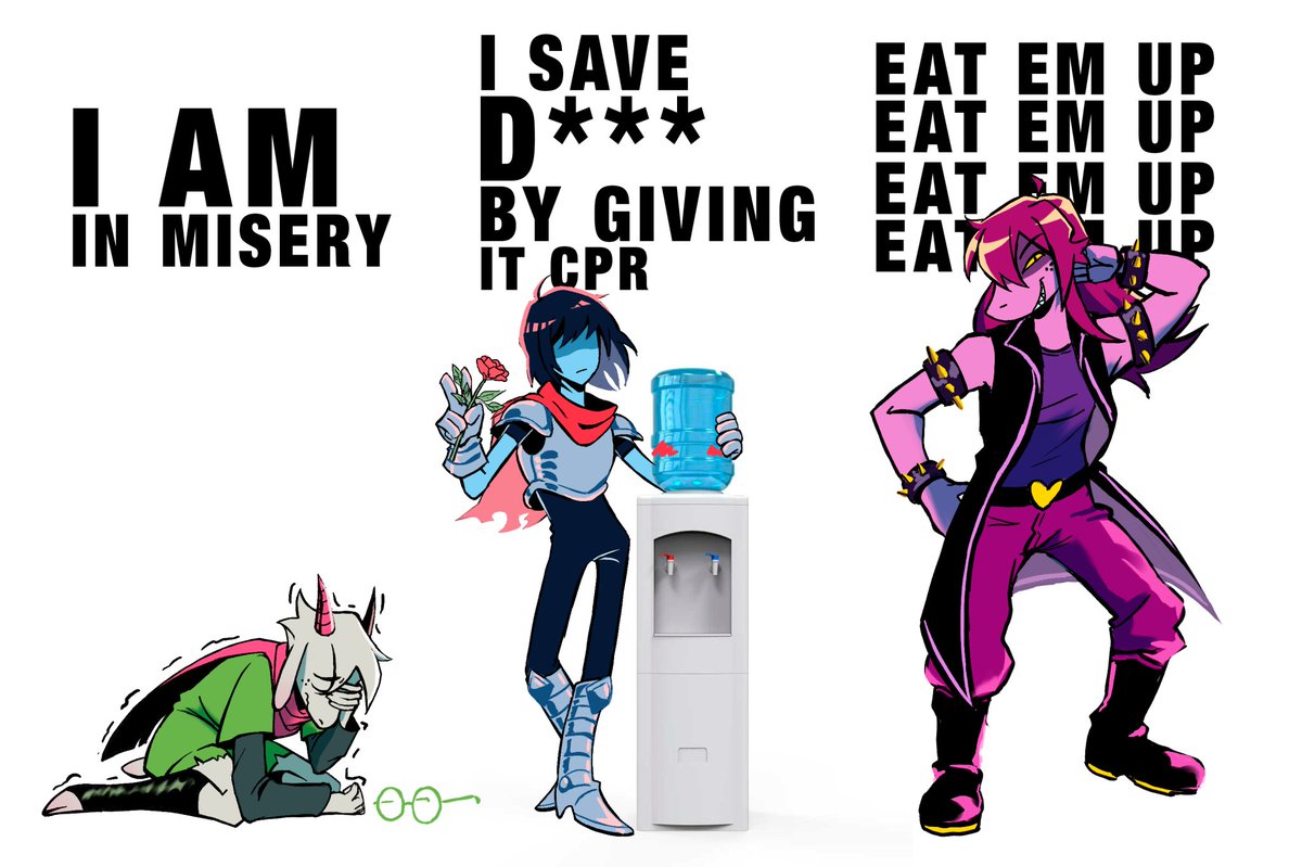 Cursed_Nelari's tweet image. Deltarune whole plot at this point
#Deltarune #krisdreemurr #susiedeltarune #ralseideltarune