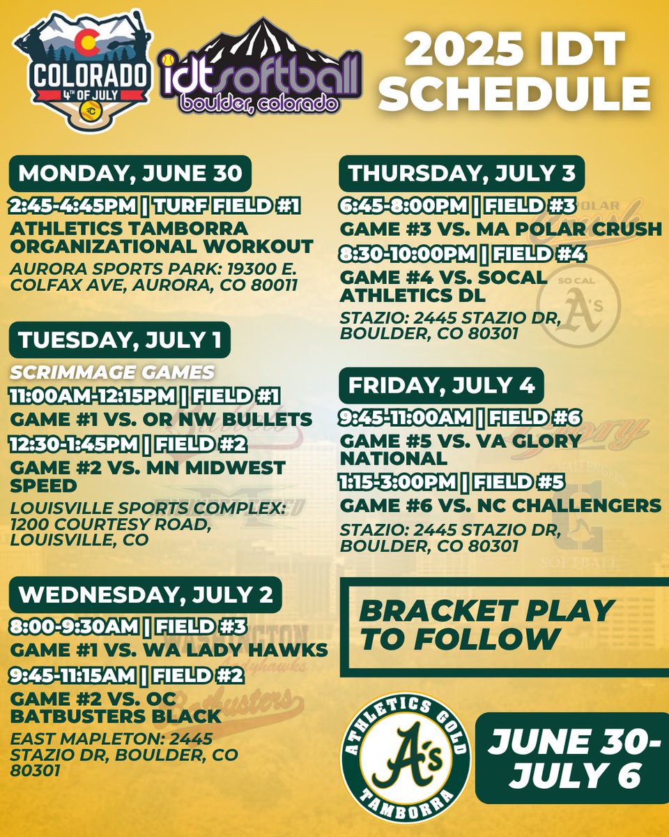 Ebbie Simmons (@2026ebbie) on Twitter photo ITS TIMEEE! ✈️
So ready for Colorado this year with my favorite people! We would love for you all to come out and watch! <a href="/AGTFREEMAN16u/">Athletics Gold Tamborra/Freeman18u</a> ITS TIMEEE! ✈️
So ready for Colorado this year with my favorite people! We would love for you all to come out and watch! <a href="/AGTFREEMAN16u/">Athletics Gold Tamborra/Freeman18u</a>
