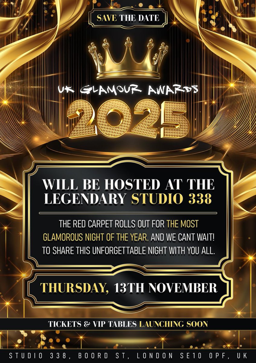 The next big event in your calendar! Register now <a href="/UKGlamourAwards/">UK Glamour Awards 🇬🇧</a> #SaveTheDate